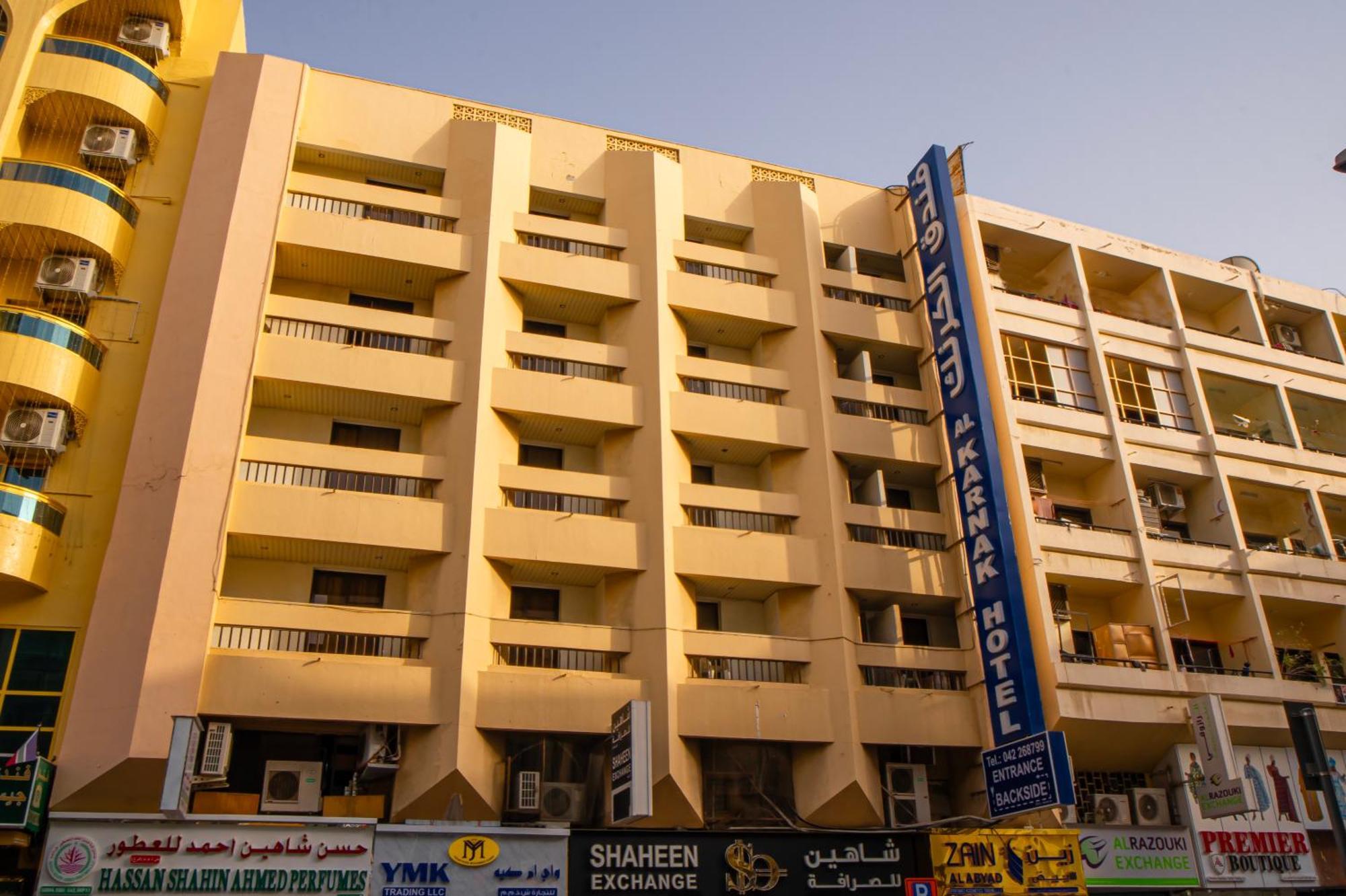 Al Karnak Hotel Dubái Exterior foto